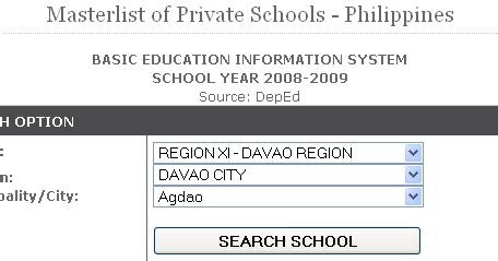 private schools in davao city|List of Private School in Elementary and Secondary .